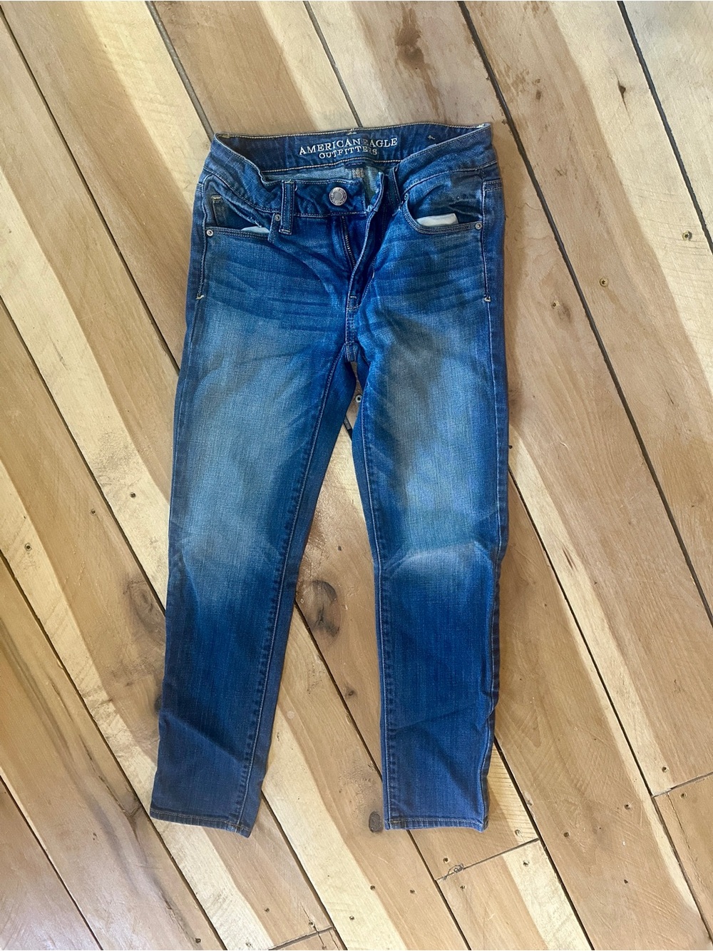 American Eagle Outfitters Dark Washed Skinny Jeans